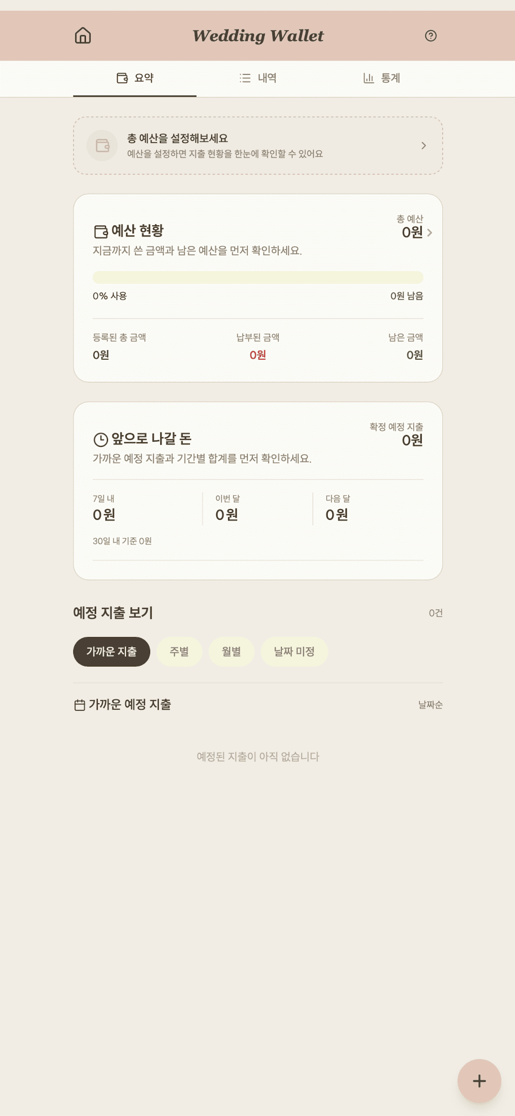 예산 관리